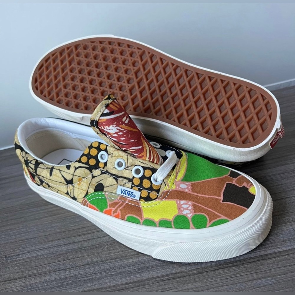 NEW Vans Hoffman California Era 95 Hawaiian Floral Sneakers Unisex W 7 BRAND NEW